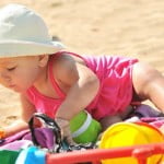 Le soleil et bébé